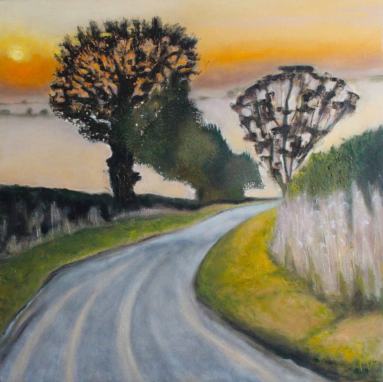Towards Baslow Edge Painting by Martin Davis | Saatchi Art