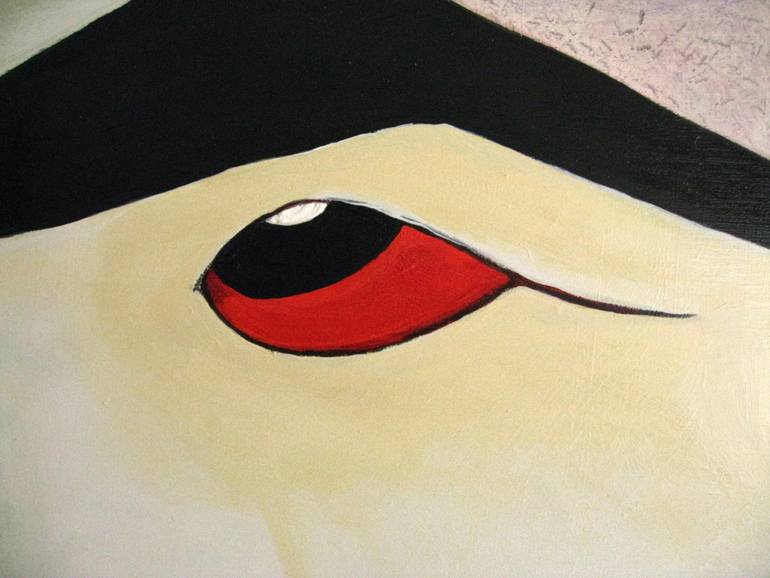 Original Abstract People Painting by Martin Davis