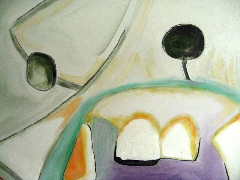 Original Abstract People Painting by Martin Davis