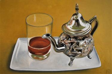 Original Fine Art Still Life Paintings by Martin Davis