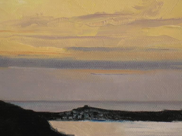 Original Fine Art Seascape Painting by Martin Davis