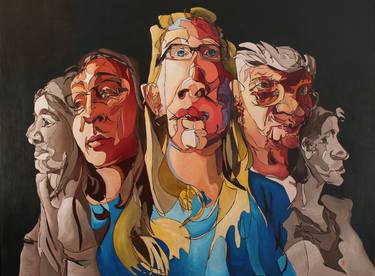 Print of Portrait Paintings by Maureen OKeefe