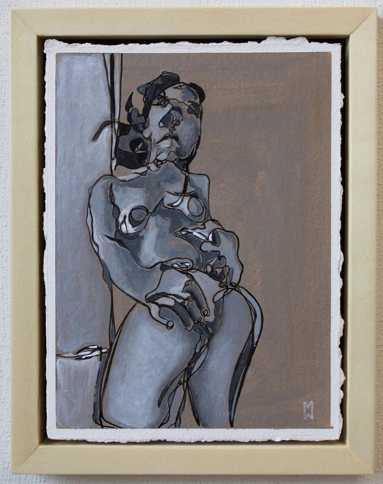 Original Nude Painting by Maureen OKeefe