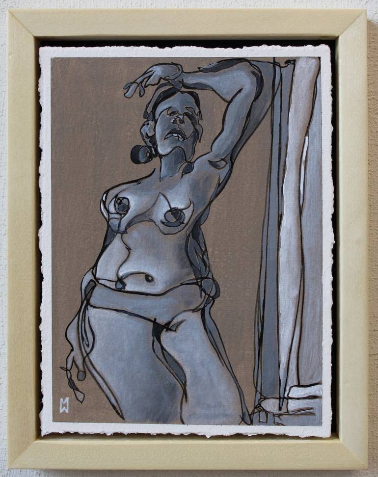 Original Nude Painting by Maureen OKeefe