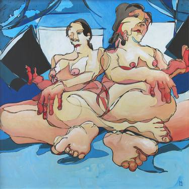 Print of Figurative Body Paintings by Maureen OKeefe