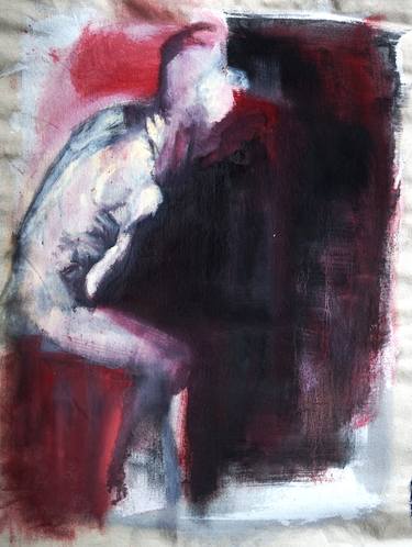 Print of Figurative Mortality Paintings by Kamal Lanier