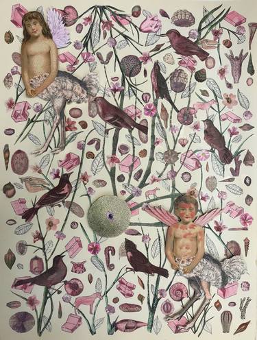 Print of Fine Art Nature Collage by Katie McCann