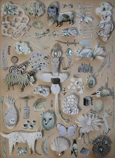 Print of Figurative Animal Collage by Katie McCann