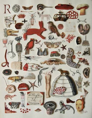 Print of Nature Collage by Katie McCann