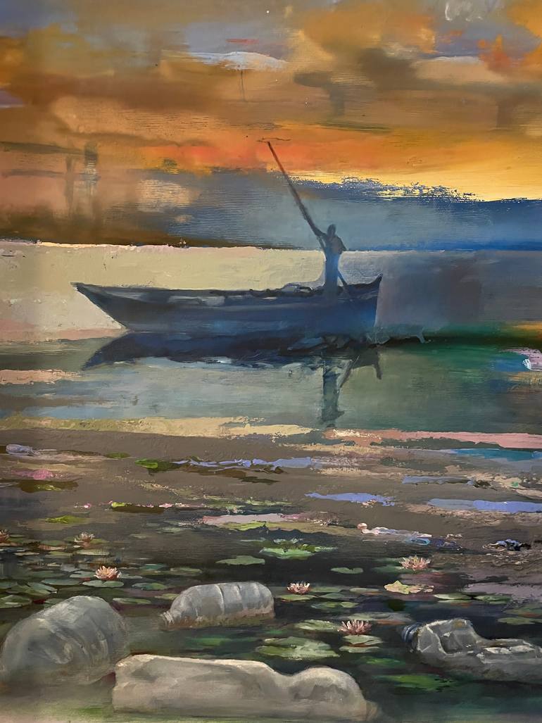 Original Abstract Other Painting by Francesco Pellerano