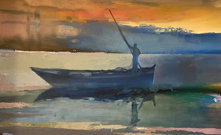 Original Abstract Other Painting by Francesco Pellerano