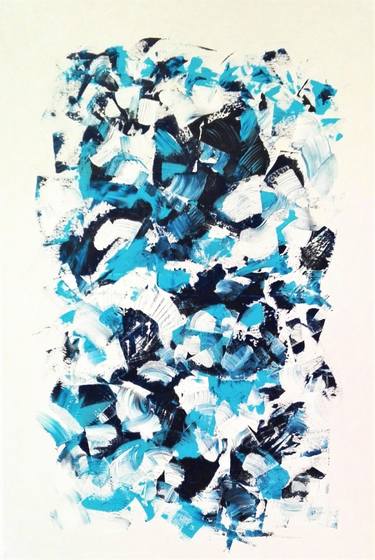 Original Abstract Paintings by Luigi Rubino