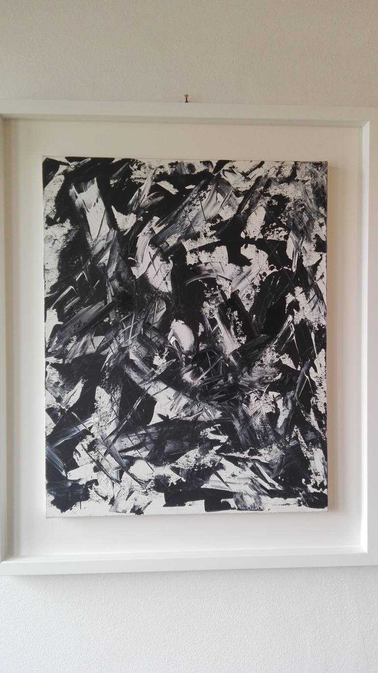 Original Abstract Painting by Luigi Rubino