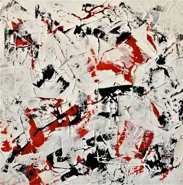 Original Abstract Expressionism Abstract Paintings by Luigi Rubino