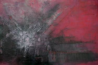 Original Abstract Expressionism Abstract Paintings by Malgorzata Miroslaw