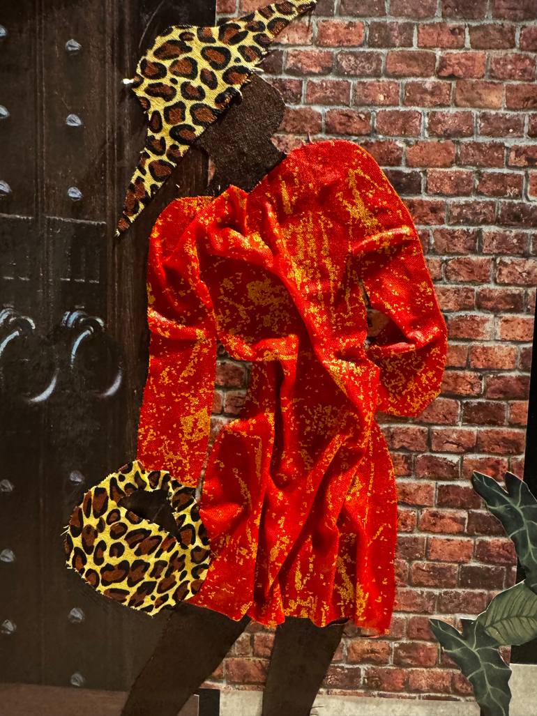 Original Abstract Women Mixed Media by Karen Terry