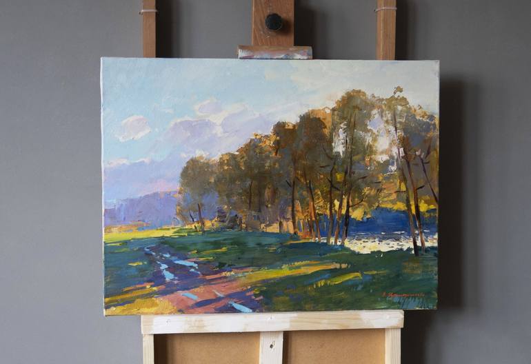 Original Landscape Painting by Aleksandr Kryushyn