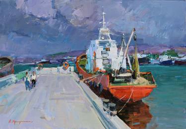 Original Realism Landscape Painting by Aleksandr Kryushyn