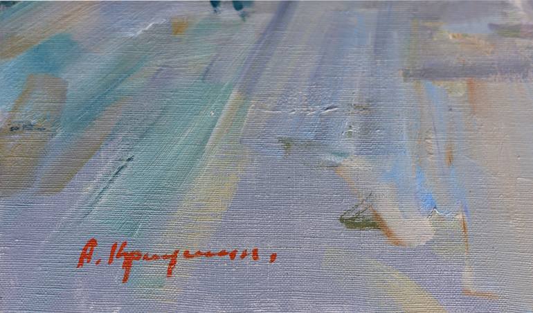 Original Figurative Landscape Painting by Aleksandr Kryushyn