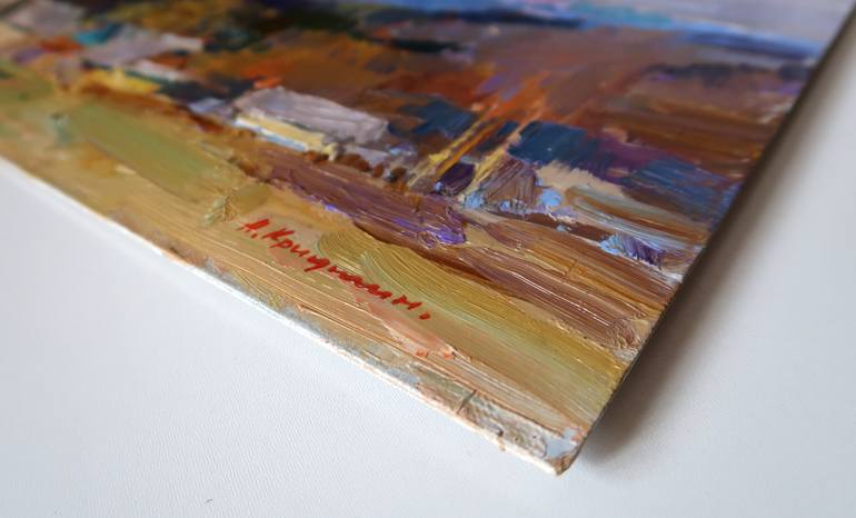 Original Impressionism Landscape Painting by Aleksandr Kryushyn