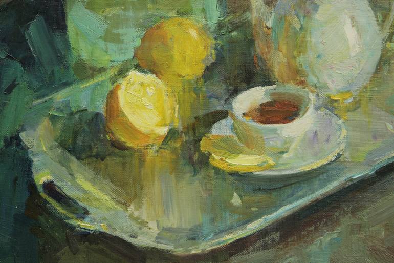 Original Realism Still Life Painting by Aleksandr Kryushyn