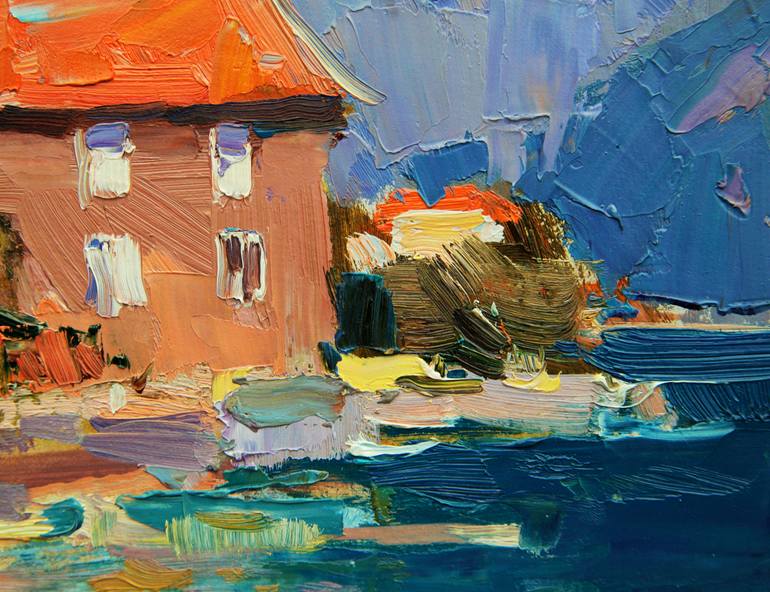 Original Impressionism Landscape Painting by Aleksandr Kryushyn