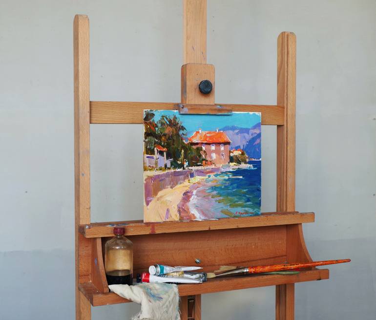 Original Impressionism Landscape Painting by Aleksandr Kryushyn