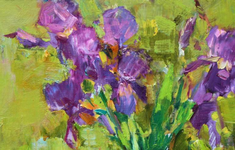 Original Impressionism Still Life Painting by Aleksandr Kryushyn