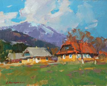 Original Impressionism Landscape Paintings by Aleksandr Kryushyn