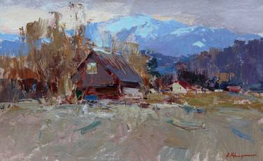 Print of Impressionism Landscape Paintings by Aleksandr Kryushyn