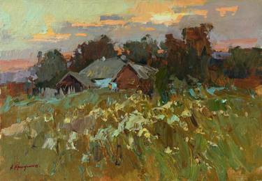 Print of Impressionism Landscape Paintings by Aleksandr Kryushyn