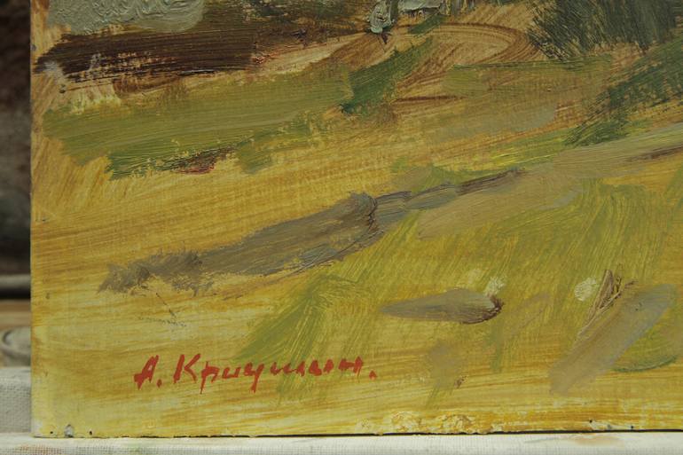 Original Landscape Painting by Aleksandr Kryushyn