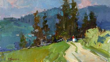 Original Impressionism Landscape Paintings by Aleksandr Kryushyn