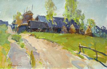 Original Impressionism Landscape Paintings by Aleksandr Kryushyn