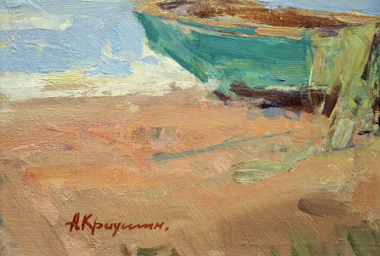 Original Impressionism Landscape Painting by Aleksandr Kryushyn