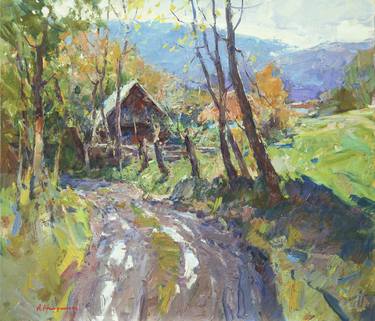 Original Impressionism Landscape Paintings by Aleksandr Kryushyn