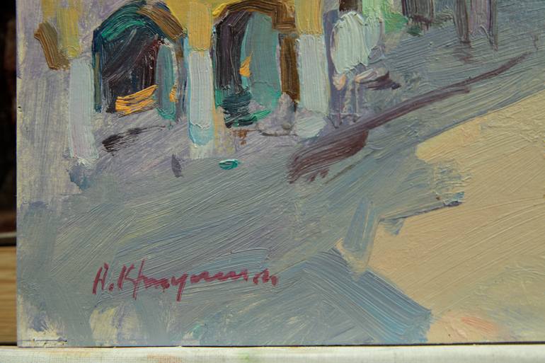 Original Impressionism Landscape Painting by Aleksandr Kryushyn