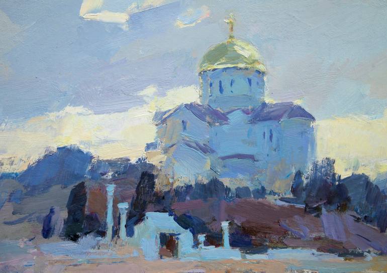 Original Fine Art Landscape Painting by Aleksandr Kryushyn