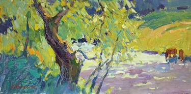 Original Impressionism Landscape Paintings by Aleksandr Kryushyn