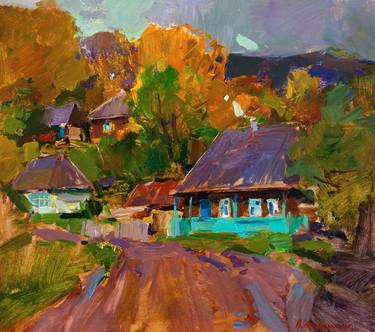 Original Fine Art Landscape Paintings by Aleksandr Kryushyn