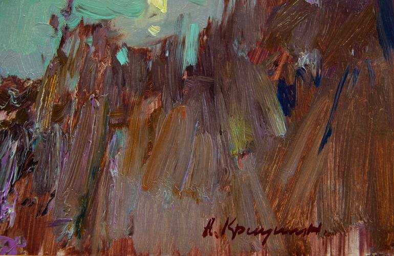Original Impressionism Landscape Painting by Aleksandr Kryushyn