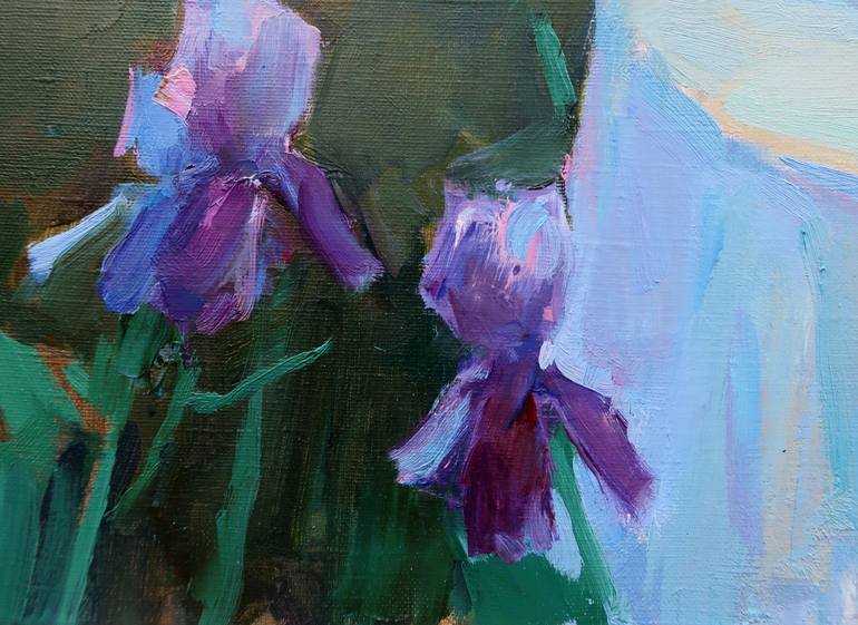 Original Impressionism Still Life Painting by Aleksandr Kryushyn