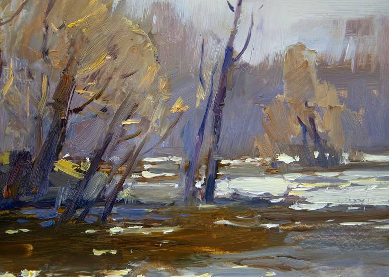 Original Landscape Painting by Aleksandr Kryushyn