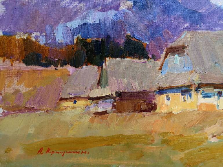 Original Landscape Painting by Aleksandr Kryushyn