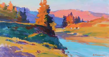 Original Landscape Paintings by Aleksandr Kryushyn