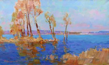 Print of Impressionism Language Paintings by Aleksandr Kryushyn