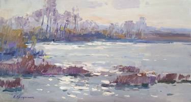 Original Impressionism Landscape Paintings by Aleksandr Kryushyn