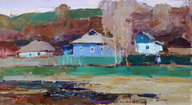 Print of Impressionism Rural life Paintings by Aleksandr Kryushyn