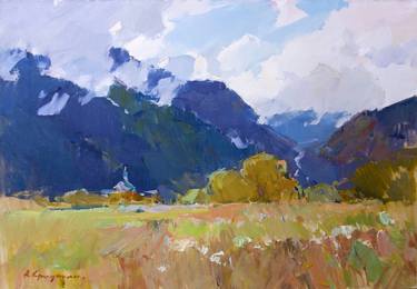 Original Impressionism Landscape Paintings by Aleksandr Kryushyn