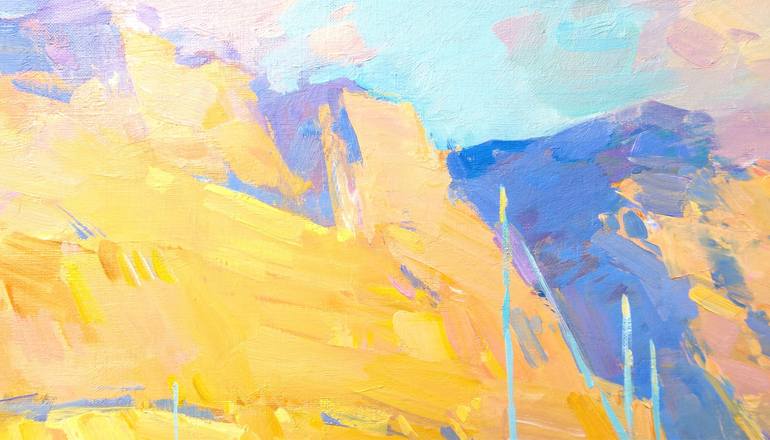 Original Impressionism Seascape Painting by Aleksandr Kryushyn